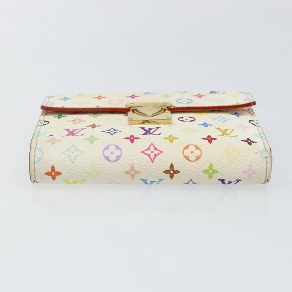 LOUIS VUITTON Multicolor Portefeuille Koala Rich Wallet White M58081 Auth 142759 - Picture 7 of 16
